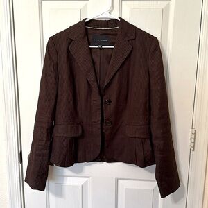 Banana Republic Brown Blazer Size 8